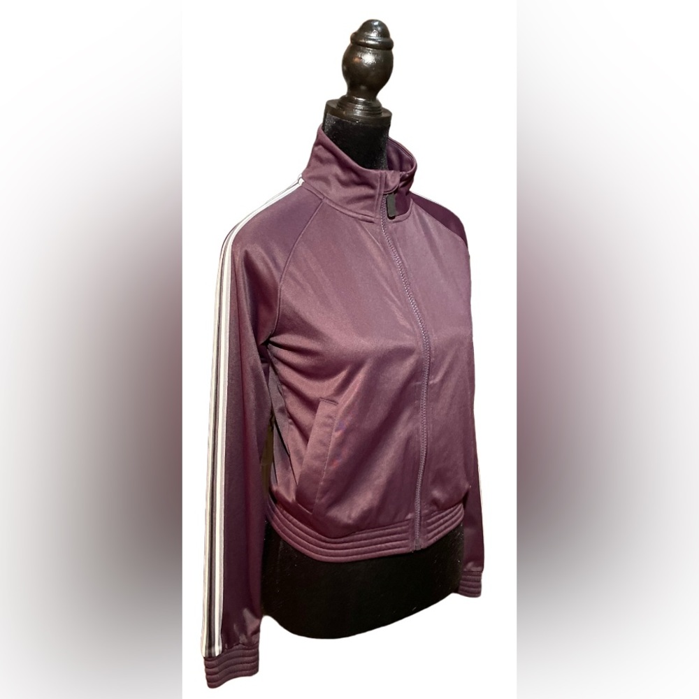 Mondetta: Plum Purple Bomber Jacket - Picture 3 of 16